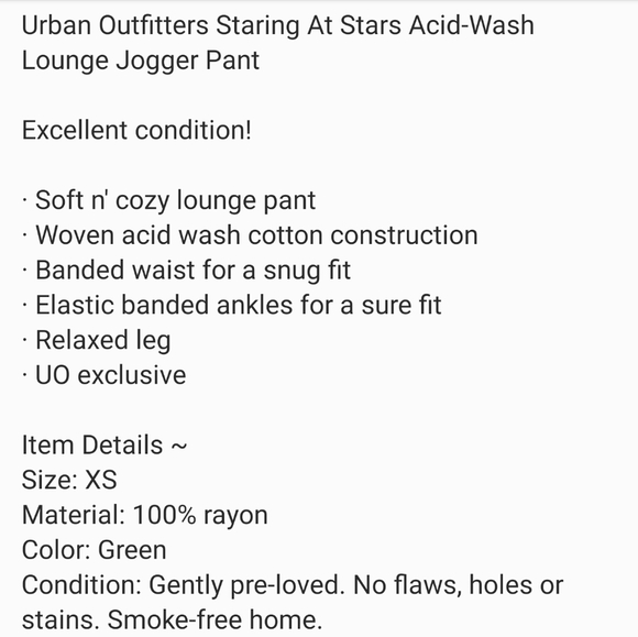 UO Jogger Pants - Picture 4 of 4